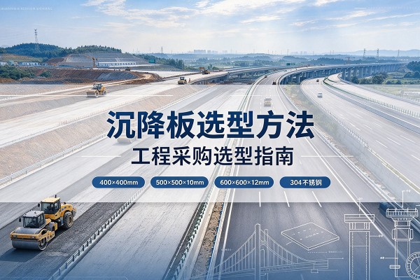 瑞金沉降板选择方法