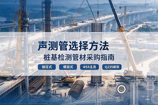 瑞金声测管选型标准