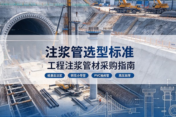 瑞金注浆管选型标准