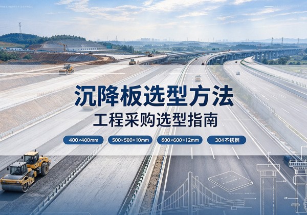 瑞金沉降板选择方法