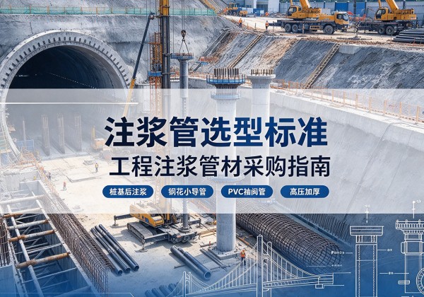 瑞金注浆管选型标准